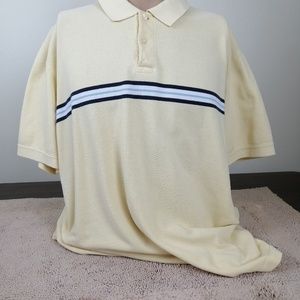 Cherokee  Polo  Rugby Yellow Short Sleeve Shirt